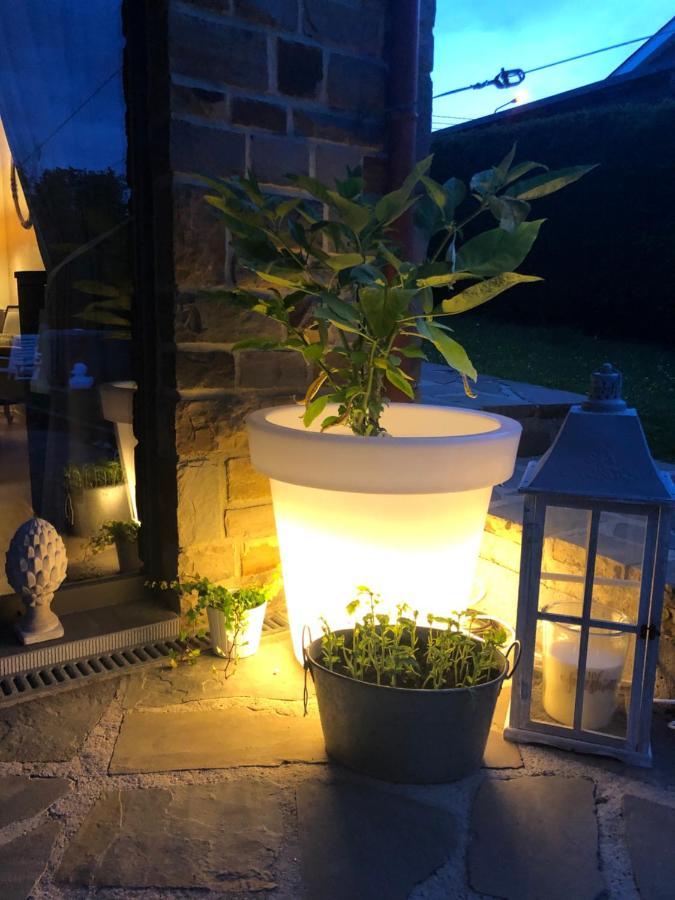Au Refuge Du Speleo Bed & Breakfast Hotton Bagian luar foto